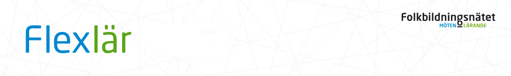 Folkbildningens flexlärprojekt 